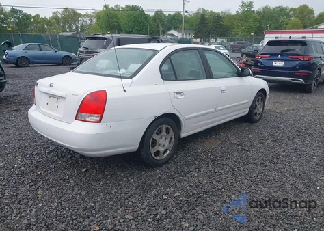 2003 Hyundai Elantra Gls/Gt из США, поврежденный, VIN KMHDN45D33U642081